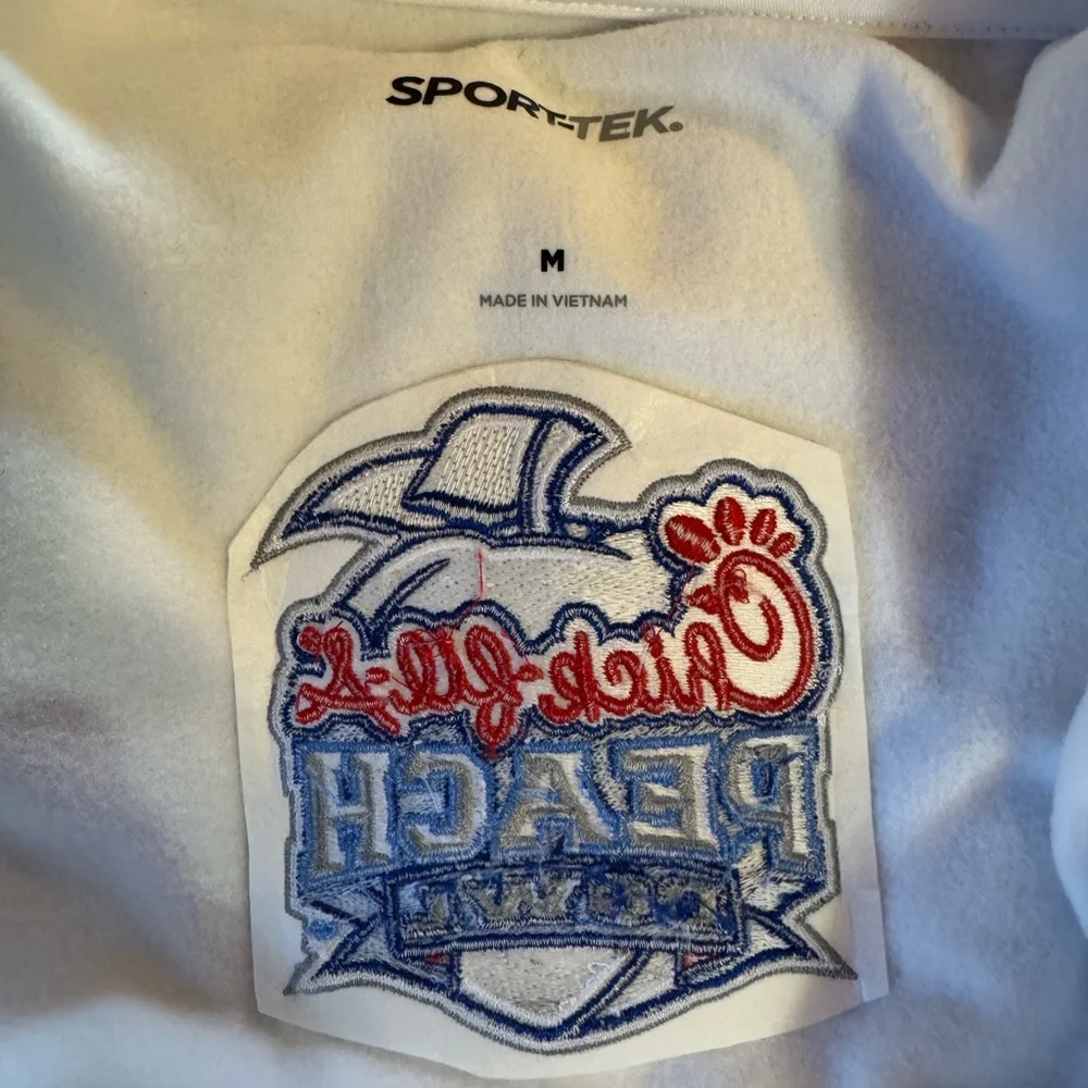 Penn State Alumni Association PSU Chick-Fil-A Peach Bowl White Full‎ Zip Jacket